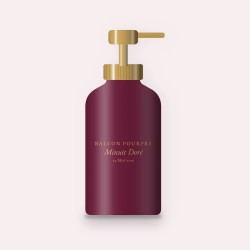 Fond de teint Minuit Doré à la poudre de perle – Balcon Pourpre, flacon-pompe 35 ml, teinte 14 Miel rosé
