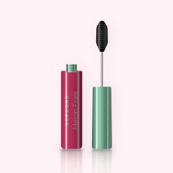 Mascara Melon Frais démaquillage facile – Sopoong, flacon et brosse 8 ml, teinte Noir intense
