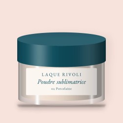 Poudre sublimatrice au squalane – Laque Rivoli, pot 12 g, teinte 02 Porcelaine