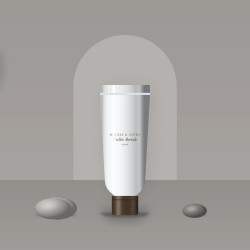 Crème coiffante Veillée Boréale à l'huile d'argan – Mélèze & Givre, photo d'ambiance