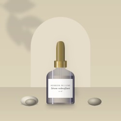 Sérum redensifiant au complexe de céramides – Herbier de Lune, photo d'ambiance
