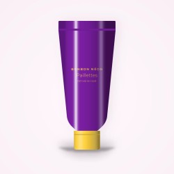 Fond de teint Paillettes sublimateur – Bonbon Néon, tube 35 ml, teinte 02 Ivoire rosé