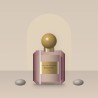 Parfum Minuit Doré cosmopolite au yuzu – Balcon Pourpre, photo d'ambiance