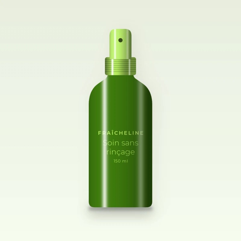 Soin sans rinçage nourrissant à l'huile de macadamia – Fraîcheline, flacon spray 150 ml