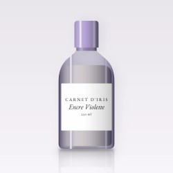 Lait corps Encre Violette hydratant – Carnet d'Iris, flacon 250 ml