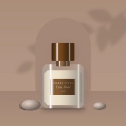 Parfum Ciste Doré à la framboise – Ambre Sépia, photo d'ambiance
