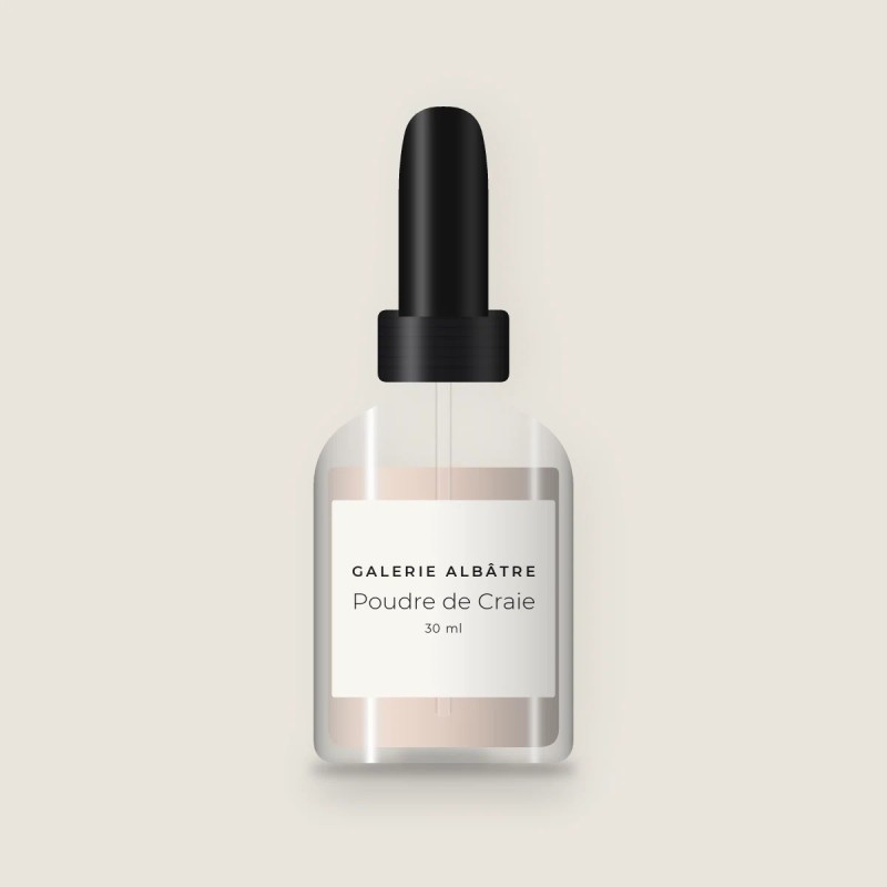 Sérum apaisant Poudre de Craie – Galerie Albâtre, flacon compte-gouttes 30 ml