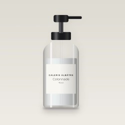 Baume après-rasage extra-doux Colonnade – Galerie Albâtre, flacon-pompe 75 ml