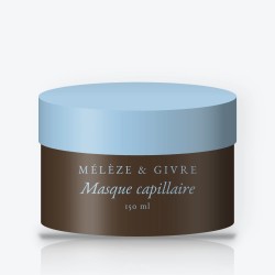 Masque capillaire revitalisant à l'extrait de figue – Mélèze & Givre, pot 150 ml