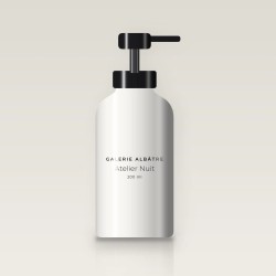 Atelier Nuit nettoyant visage nourrissant – Galerie Albâtre, flacon-pompe 200 ml