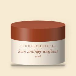 Soin anti-âge unifiant à l'extrait d'edelweiss – Terre d'Ocrelle, pot 30 ml
