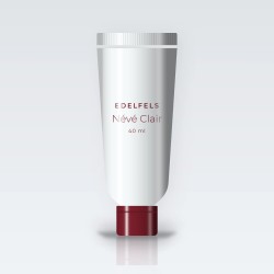 Névé Clair crème solaire visage unifiante SPF 50 – Edelfels, tube 40 ml