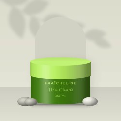 Masque capillaire lissant Thé Glacé – Fraîcheline, photo d'ambiance