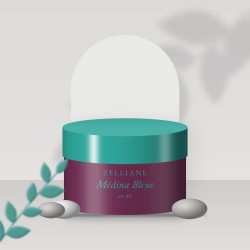 Contour des yeux anti-fatigue Médina Bleue – Zelliane, photo d'ambiance