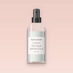 Lotion tonique perfectrice à l'eau de fleur d'oranger – Yukimori, flacon spray 100 ml