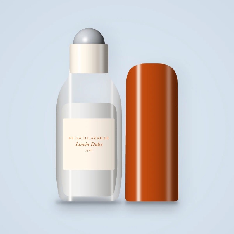 Déodorant Limón Dulce soin fraîcheur légère – Brisa de Azahar, flacon roll-on 75 ml