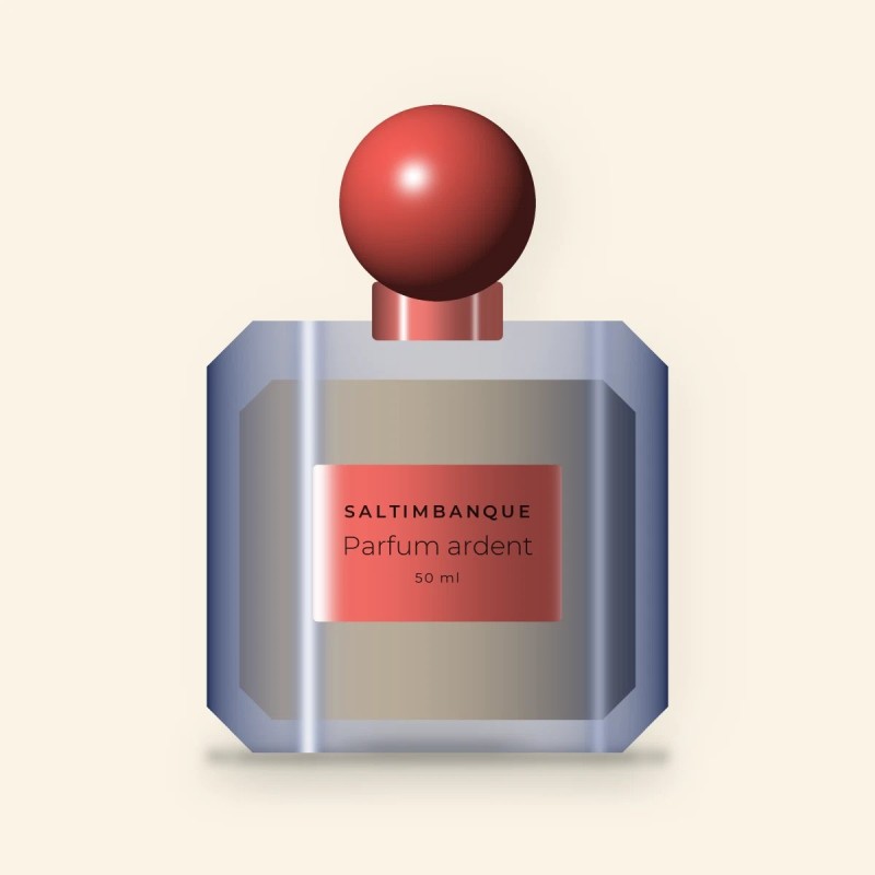 Parfum ardent au bois de santal – Saltimbanque, flacon 50 ml