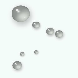 Lotion tonique fraîcheur à l'acide lactique – Sanbit, aperçu de la texture