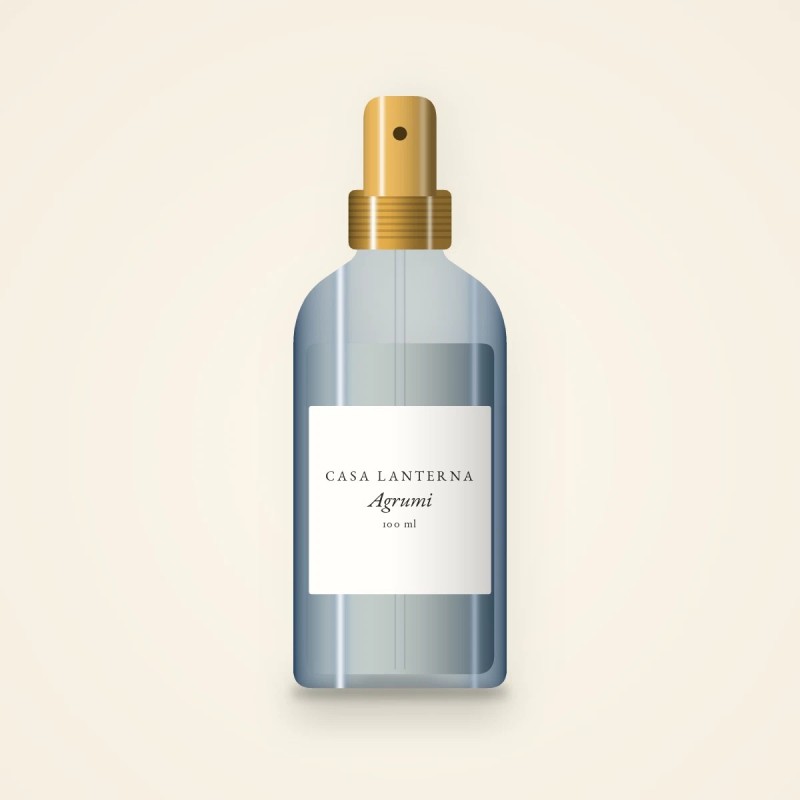 Brume Agrumi fraîche à la fleur de tilleul – Casa Lanterna, flacon spray 100 ml