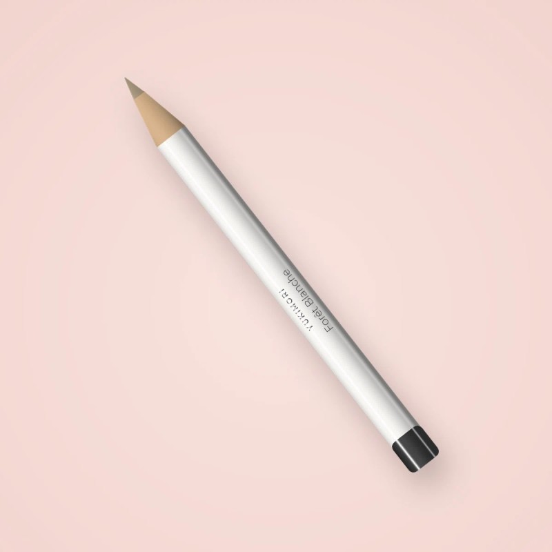 Crayon à sourcils Forêt Blanche discret – Yukimori, 0,25 g, teinte 01 Blond cendré