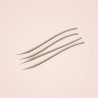 Crayon à sourcils Forêt Blanche discret – Yukimori, aperçu de la teinte 01 Blond cendré