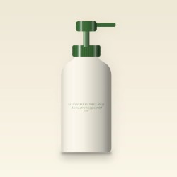 Baume après-rasage nutritif au squalane végétal – Savonnerie du Vieux Môle, flacon-pompe 75 ml
