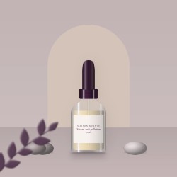 Sérum anti-pollution à l'acide hyaluronique – Maison Nuance, photo d'ambiance