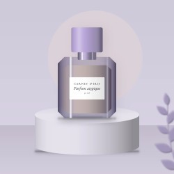 Parfum mixte atypique à l'osmanthus – Carnet d'Iris, photo d'ambiance