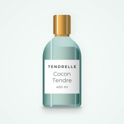 Lotion tonique perfectrice Cocon Tendre – Tendrelle, flacon 400 ml