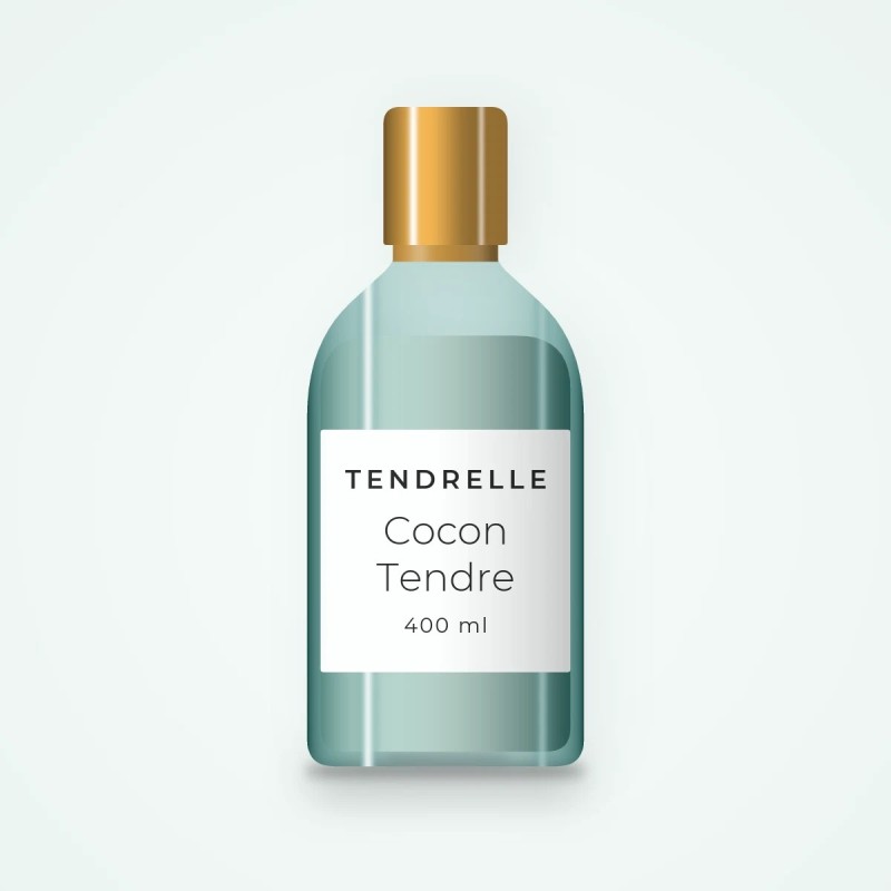 Lotion tonique perfectrice Cocon Tendre – Tendrelle, flacon 400 ml