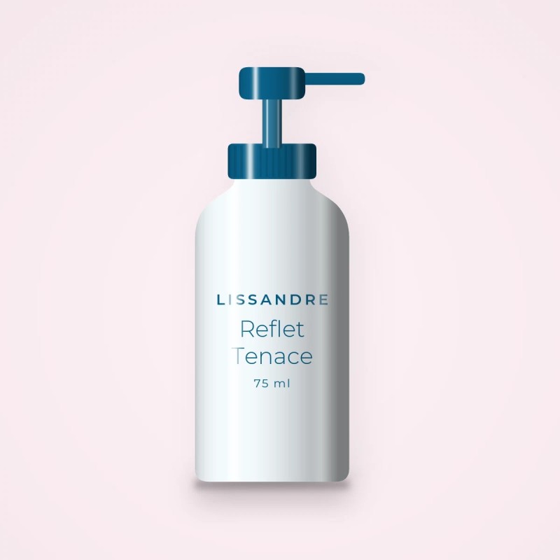 Crème coiffante Reflet Tenace à l'huile de jojoba – Lissandre, flacon-pompe 75 ml
