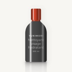 Nettoyant visage hydratant à l'extrait d'hamamélis – Yukimori, flacon 200 ml