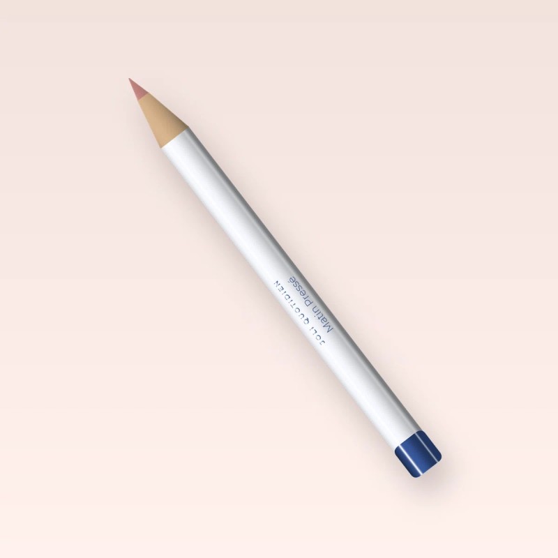 Crayon à lèvres Matin Pressé à l'huile de ricin – Joli Quotidien, 0,3 g, teinte 02 Nude rosé