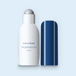Déodorant Apaisance soin fraîcheur – Halvène, flacon roll-on 50 ml