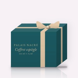 Coffret parfum espiègle à la mandarine – Palais Nacré, 100 ml + 75 ml
