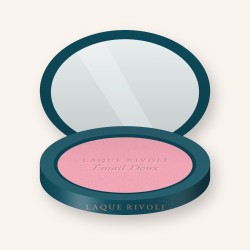 Blush effet retouché Émail Doux – Laque Rivoli, boîtier 6 g, teinte 02 Rose tendre