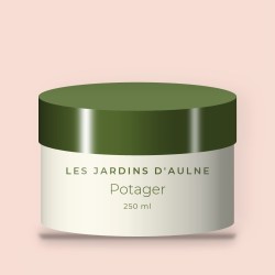 Crème coiffante Potager à l'extrait de bambou – Les Jardins d'Aulne, pot 250 ml