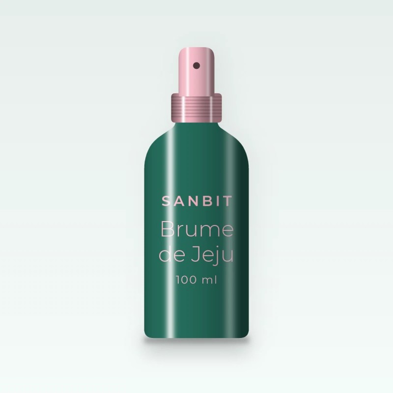 Brume de Jeju lotion tonique exfoliante – Sanbit, flacon spray 100 ml