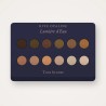 Palette yeux Lumière d'Eau tout-en-un – Rive Opaline, 4 × 1,2 g, teinte Tons bronze