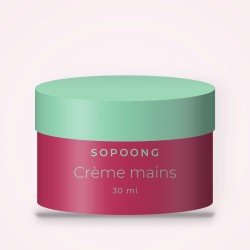 Crème mains anti-dessèchement à la provitamine B5 – Sopoong, pot 30 ml