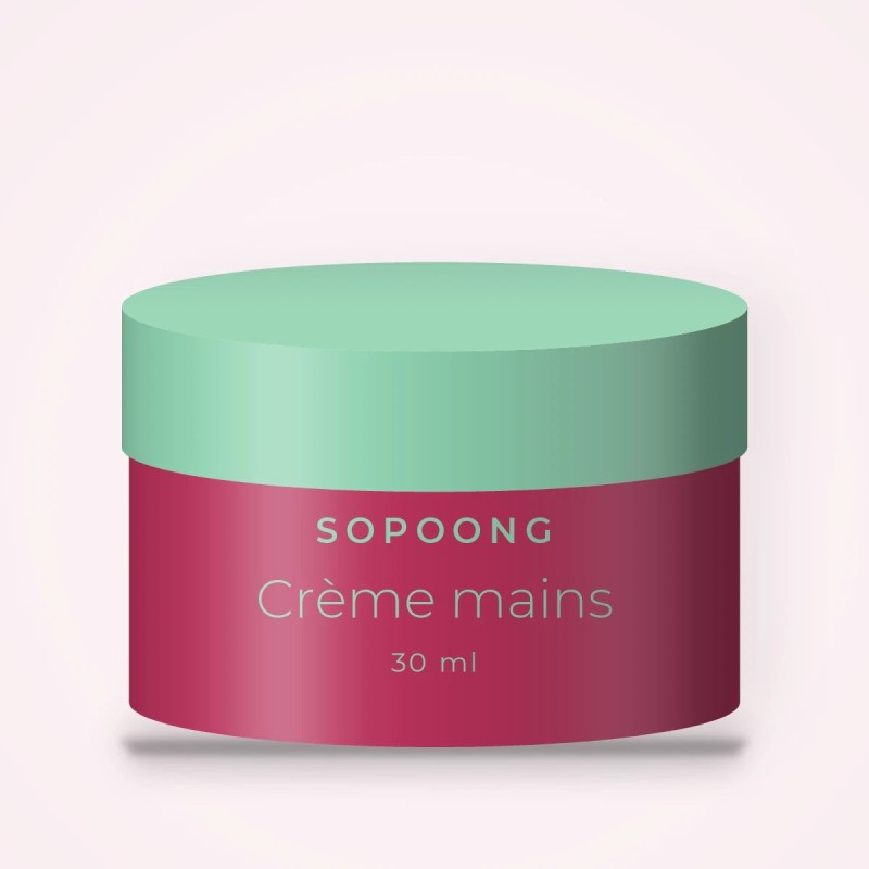 Crème mains anti-dessèchement à la provitamine B5 – Sopoong, pot 30 ml