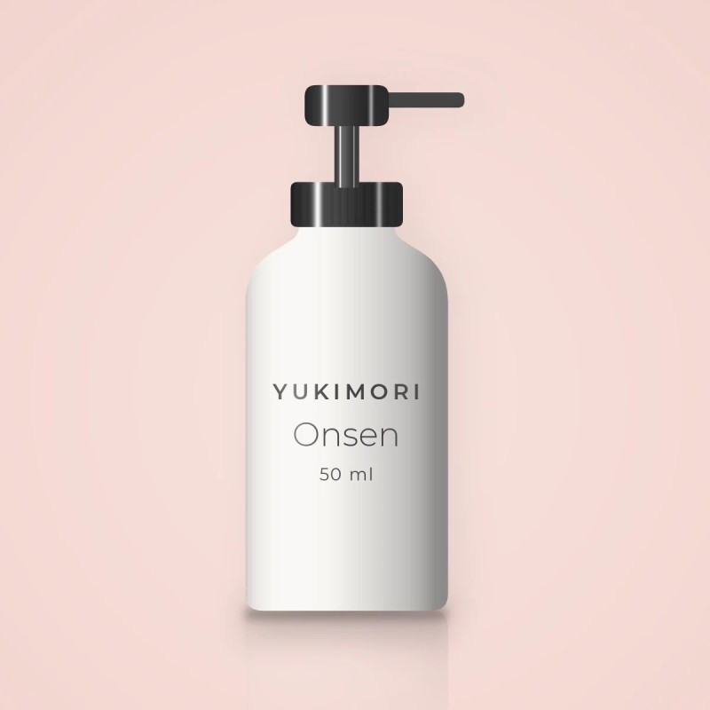 Onsen soin anti-âge velouté – Yukimori, flacon-pompe 50 ml
