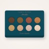Palette yeux résistante à l'eau Arcades – Laque Rivoli, 4 × 1,2 g, teinte Tons chauds