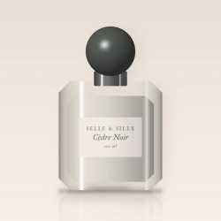 Parfum Cèdre Noir à la cardamome – Selle & Silex, flacon 100 ml