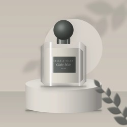 Parfum Cèdre Noir à la cardamome – Selle & Silex, photo d'ambiance