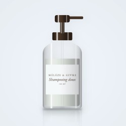 Shampooing doux à l'extrait de grenade – Mélèze & Givre, flacon-pompe 100 ml
