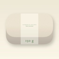 Savon surgras nourrissant au curcuma – Savonnerie du Vieux Môle, pain 150 g