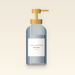 Lait corps Giardino au beurre de mangue – Casa Lanterna, flacon-pompe 400 ml