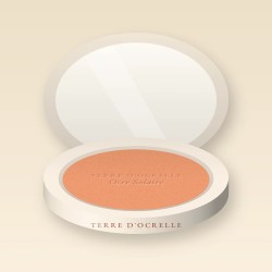 Blush Ocre Solaire effet santé – Terre d'Ocrelle, boîtier 6 g, teinte 04 Abricot