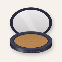 Enlumineur Pont des Arts à l'orchidée – Rive Opaline, boîtier 4,5 g, teinte Bronze doré